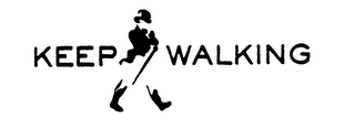KEEP WALKING logo