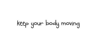 KEEP YOUR BODY MOVING logo