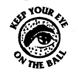 KEEP YOUR EYE ON THE BALL logo