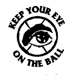 KEEP YOUR EYE ON THE BALL logo