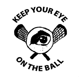 KEEP YOUR EYE ON THE BALL logo