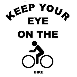KEEP YOUR EYE ON THE BIKE logo
