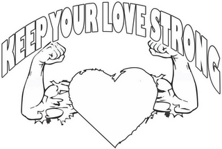 KEEP YOUR LOVE STRONG logo
