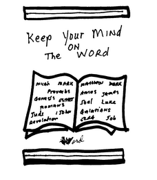KEEP YOUR MIND ON THE WORD logo