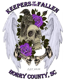 KEEPERS OF THE FALLEN HORRY COUNTY SC EST 2020 logo