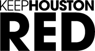 KEEPHOUSTON RED logo