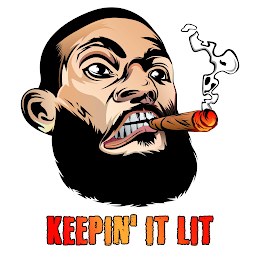 KEEPIN' IT LIT logo
