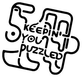 KEEPIN' YOU PUZZLED logo