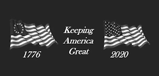 KEEPING AMERICA GREAT 1776 2020 logo