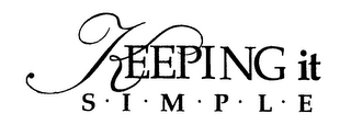 KEEPING IT S-I-M-P-L-E logo