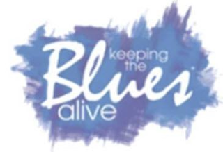 KEEPING THE BLUES ALIVE logo