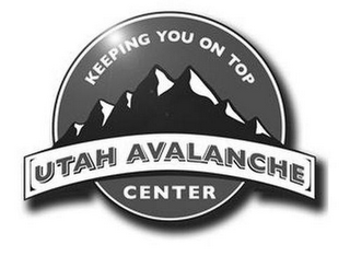 KEEPING YOU ON TOP UTAH AVALANCHE CENTER logo