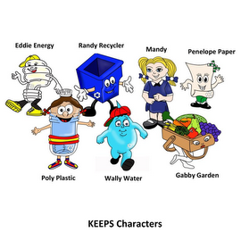 KEEPS CHARACTERS logo