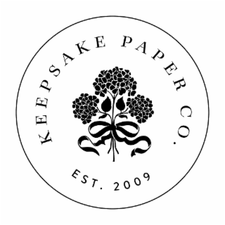 KEEPSAKE PAPER CO. EST. 2009 logo