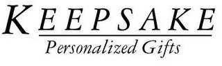 KEEPSAKE PERSONALIZED GIFTS logo