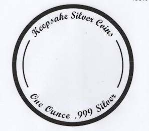 KEEPSAKE SILVER COINS ONE OUNCE .999 SILVER logo