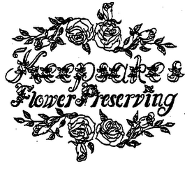 KEEPSAKES FLOWER PRESERVING logo