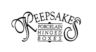 KEEPSAKES PORCELAIN HINGED BOXES logo