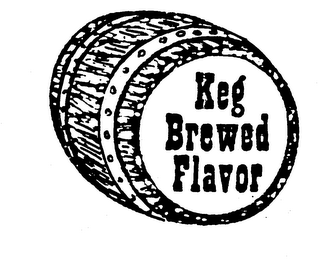 KEG BREWED FLAVOR logo