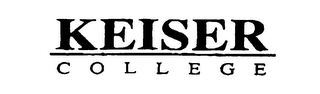 KEISER COLLEGE logo
