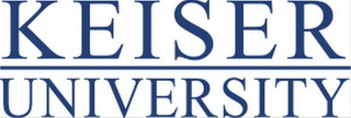 KEISER UNIVERSITY logo