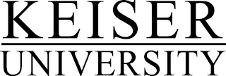 KEISER UNIVERSITY logo
