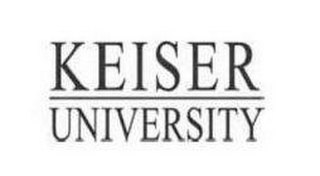 KEISER UNIVERSITY logo