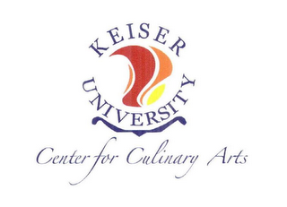 KEISER UNIVERSITY CENTER FOR CULINARY ARTS & DESIGN logo
