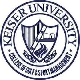 KEISER UNIVERSITY COLLEGE OF GOLF & SPORT MANAGEMENT logo