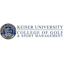 KEISER UNIVERSITY COLLEGE OF GOLF & SPORT MANAGEMENT logo