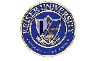 KEISER UNIVERSITY INTEGRITAS VERITAS SAPIENTIA logo
