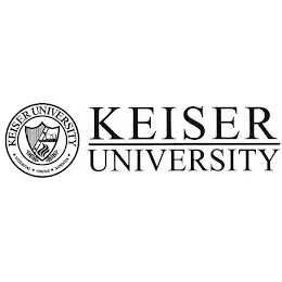 KEISER UNIVERSITY INTEGRITAS VERITAS SAPIENTIA logo