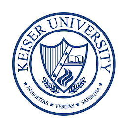 KEISER UNIVERSITY INTEGRITAS VERITAS SAPIENTIA logo