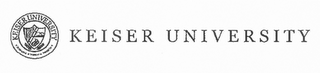 KEISER UNIVERSITY INTEGRITAS VERITAS SAPIENTIA KEISER UNIVERSITY logo