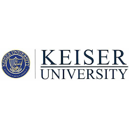 KEISER UNIVERSITY INTEGRITAS VERITAS SAPIENTIA KEISER UNIVERSITY logo