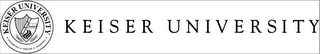 KEISER UNIVERSITY SAPIENTA VERITAS INTEGRITAS KEISER UNIVERSITY logo