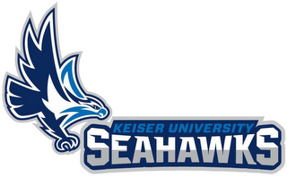 KEISER UNIVERSITY SEAHAWKS logo