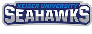 KEISER UNIVERSITY SEAHAWKS logo