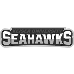 KEISER UNIVERSITY SEAHAWKS logo
