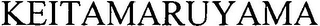 KEITAMARUYAMA logo