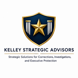 KELLEY STRATEGIC ADVISORS STRATEGIC SOLUTIONS FOR CORRECTIONS, INVESTIGATIONS, AND EXECUTIVE PROTECTION logo