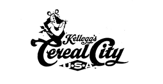 KELLOGG'S CEREAL CITY USA TONY logo