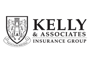 KELLY & ASSOCIATES INSURANCE GROUP TURRIS FORTIS MIHI DEUS logo