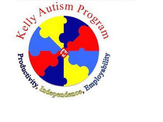 KELLY AUTISM PROGRAM PRODUCTIVITY, INDEPENDENCE, EMPLOYABILITY logo