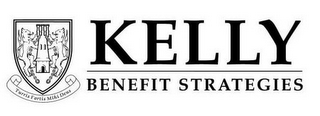 KELLY BENEFIT STRATEGIES TURRIS FORTIS MIHI DEUS logo