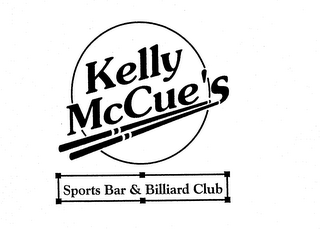 KELLY MCCUE'S SPORTS BAR & BILLIARD CLUB logo