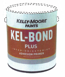 KELLY-MOORE PAINTS KEL-BOND PLUS INTERIOR / EXTERIOR ADHESION PRIMER IMPRIMADOR ADHERENTE logo