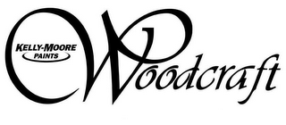 KELLY-MOORE PAINTS WOODCRAFT logo