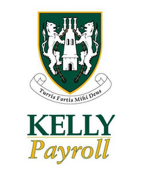 KELLY PAYROLL TURRIS FORTIS MIHI DEUS logo