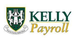 KELLY PAYROLL TURRIS FORTIS MIHI DEUS logo